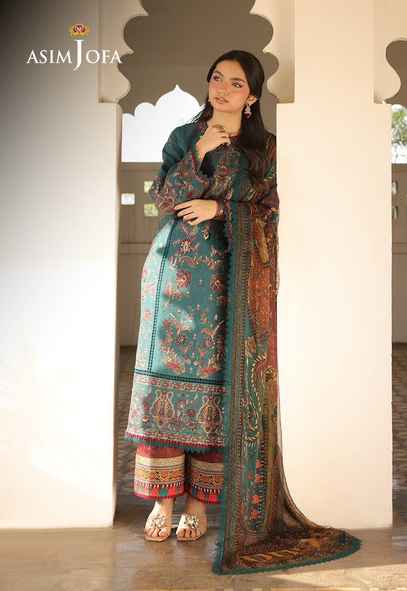 Rhapsody By Asim Jofa Unstitched 3 Piece Summer Collection'2025 Ajubu-03