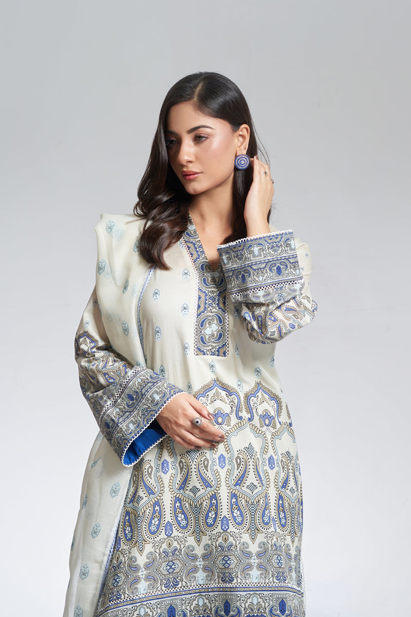 The Affordables By Mariam Malik Stitched 3 Piece Digital Printed Lawn Collection'2025-Pearl Muse