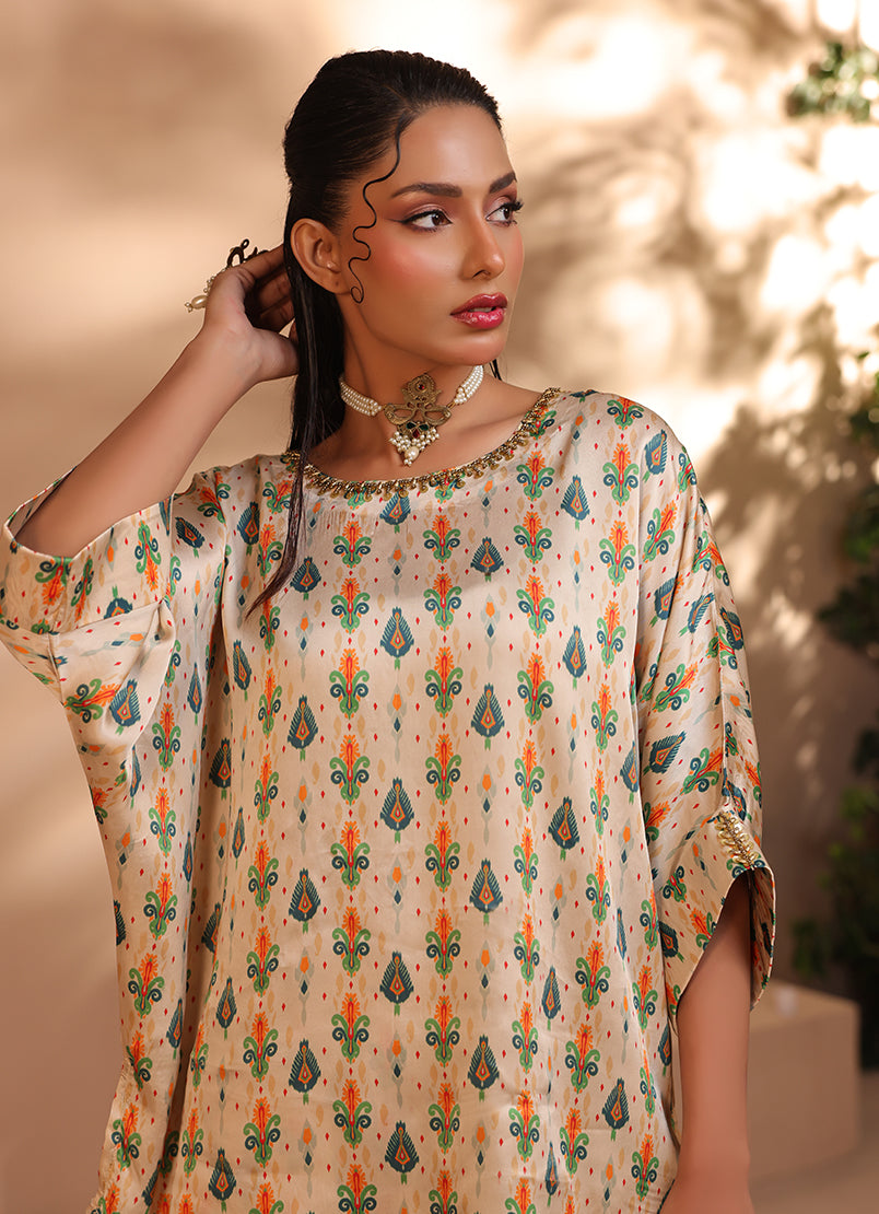 Zlooms 2 Pc Silk Formal Co-Ord Set - ZL25-C06-03