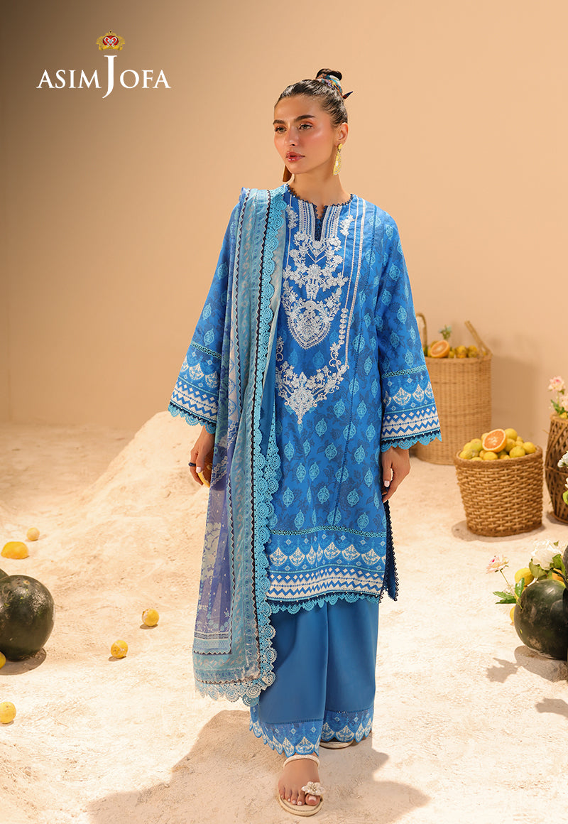 Rhapsody By Asim Jofa Unstitched 3 Piece Summer Collection'2025 Ajubu-24