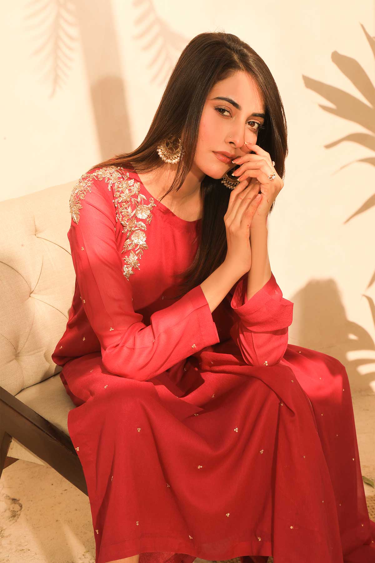 Najia Zia Stitched 2 Piece Festive Collection'2025-Charisma