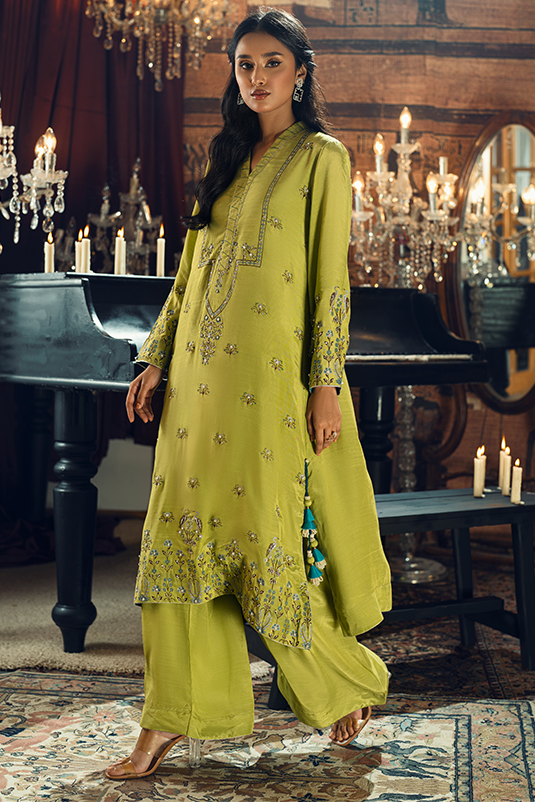 Nefertiti By Zaaviay Stitched Aaru (Two Piece)