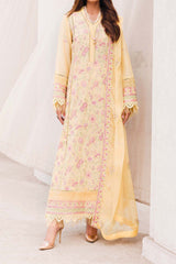 Adan's Libas Unstitched 3 Piece Chikankari Lawn Collection'2024-ACL-02
