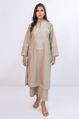 Miorah By Ayla Studio Stitched Solid Embroidered Co-ord -Arzoo