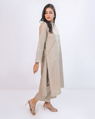 Miorah By Ayla Studio Stitched Solid Embroidered Co-ord -Arzoo