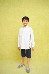 Chambray Cotton Shirt - Wear Ochre
