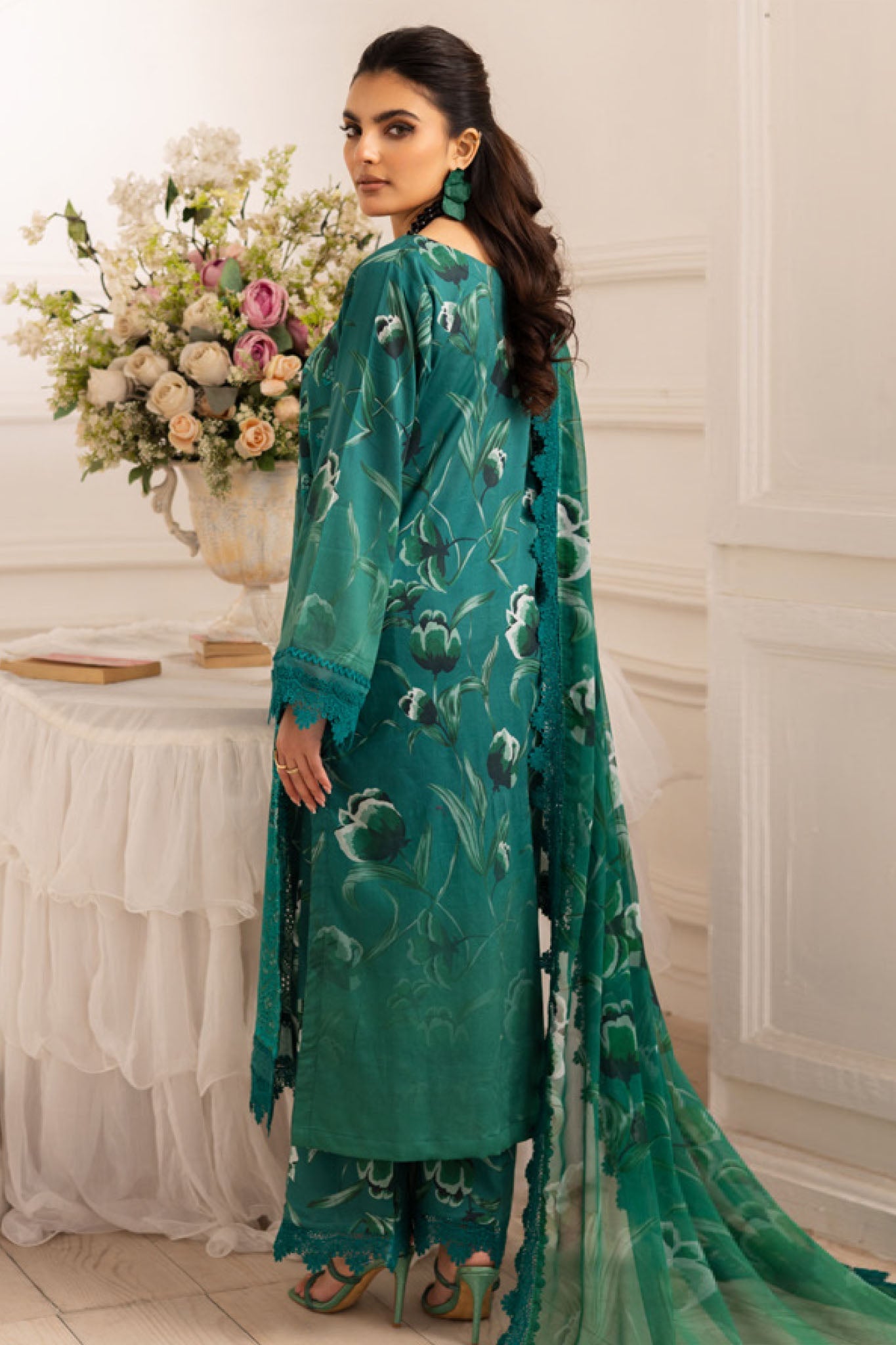 Aafreen By Riaz Arts Unstitched 3 Piece Emb Chikankari Lawn Collection-AF-180