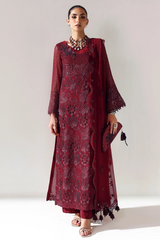 Aymal By Alizeh Unstitched 3 Piece Formals Vol-02 Collection'2025-BCH-2200-Rika-Maroon