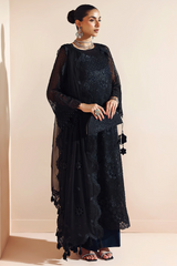 Aymal By Alizeh Unstitched 3 Piece Formals Vol-02 Collection'2025-BCH-2201-Rika-Black