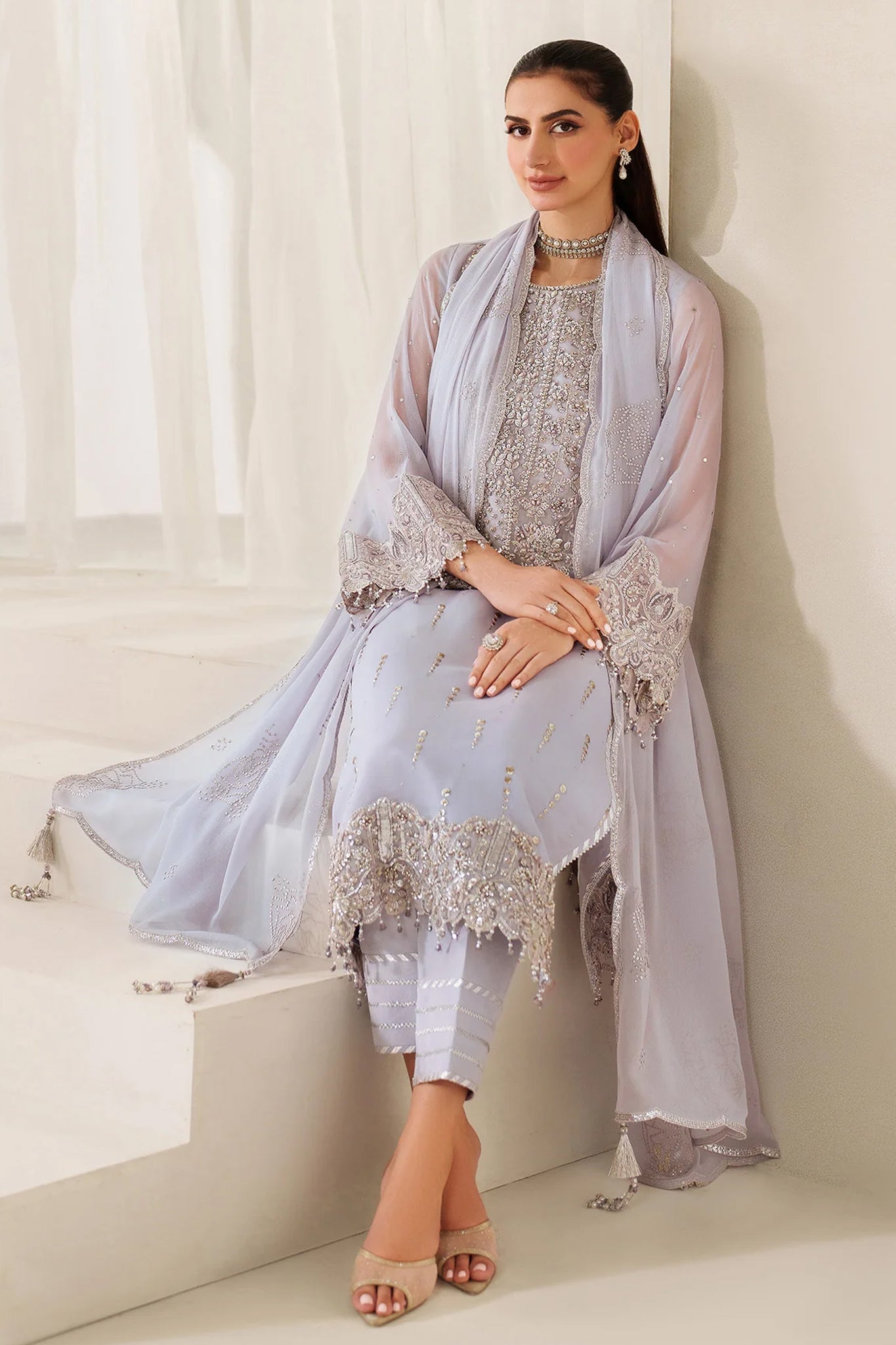 Reena By Alizeh Unstitched 3 Piece Formals Vol-05 Collection'2025-AF-HM-4050-Feeha