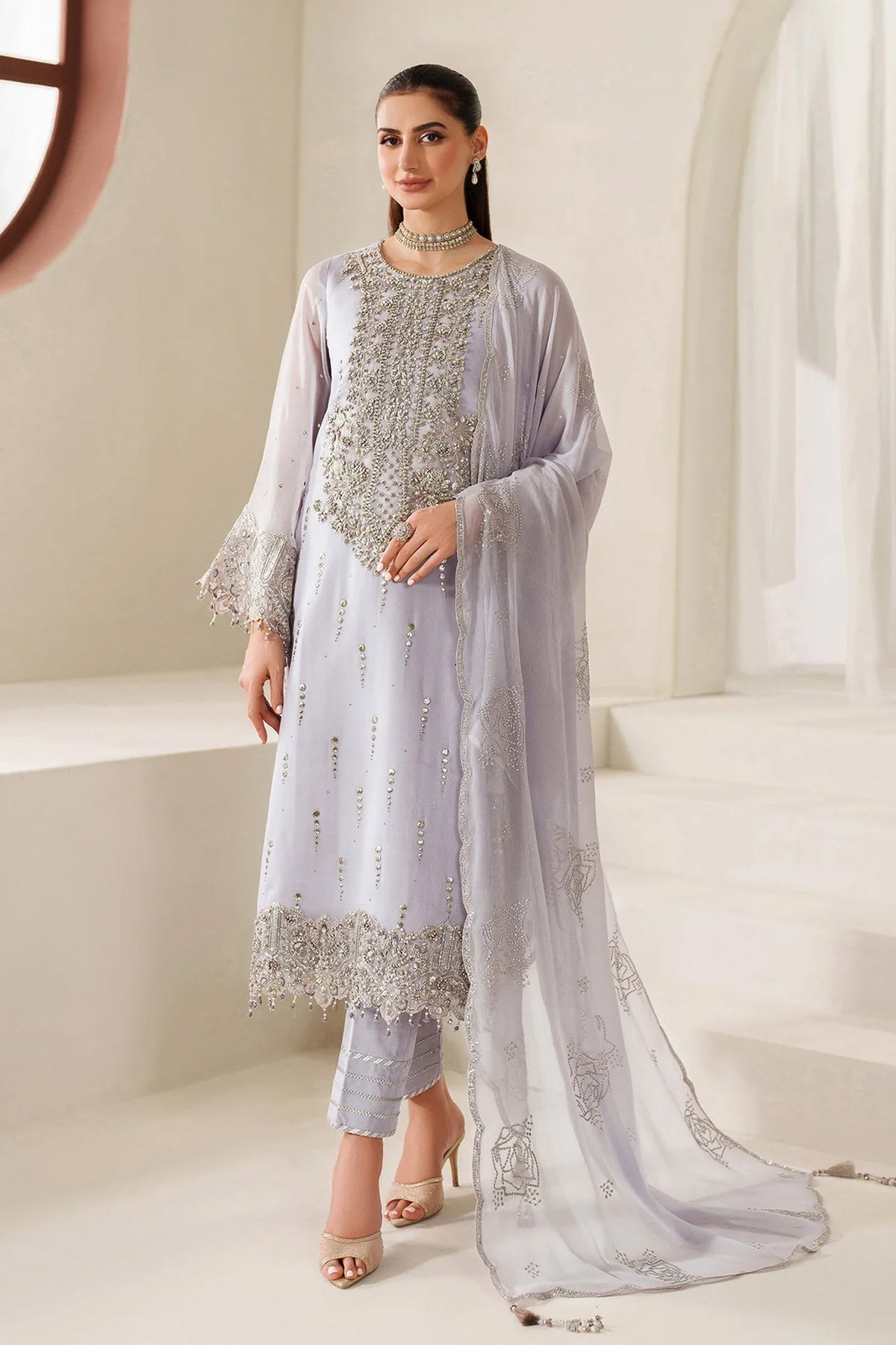 Reena By Alizeh Unstitched 3 Piece Formals Vol-05 Collection'2025-AF-HM-4050-Feeha