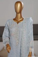 Mahpara By Sada Bahar Stitched 3 Piece Festive Formals Vol-09 Collection'2024-AG-26-Sky Blue