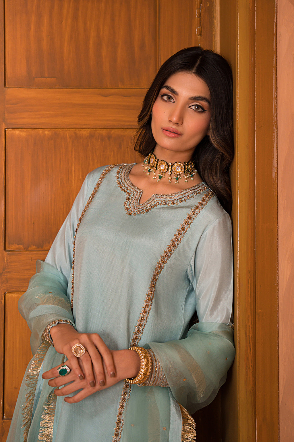 Nooru By Sheenora Stitched 3 Piece Luxury Pret Collection'2024-BAREEN