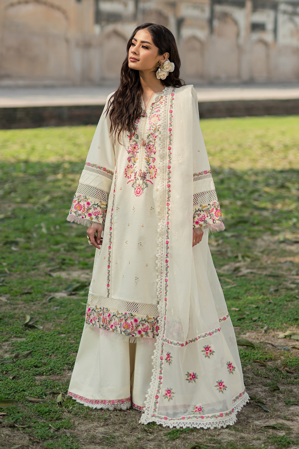 Zarposh Unstitched 3 Piece Summer Lawn Collection-Jhansi