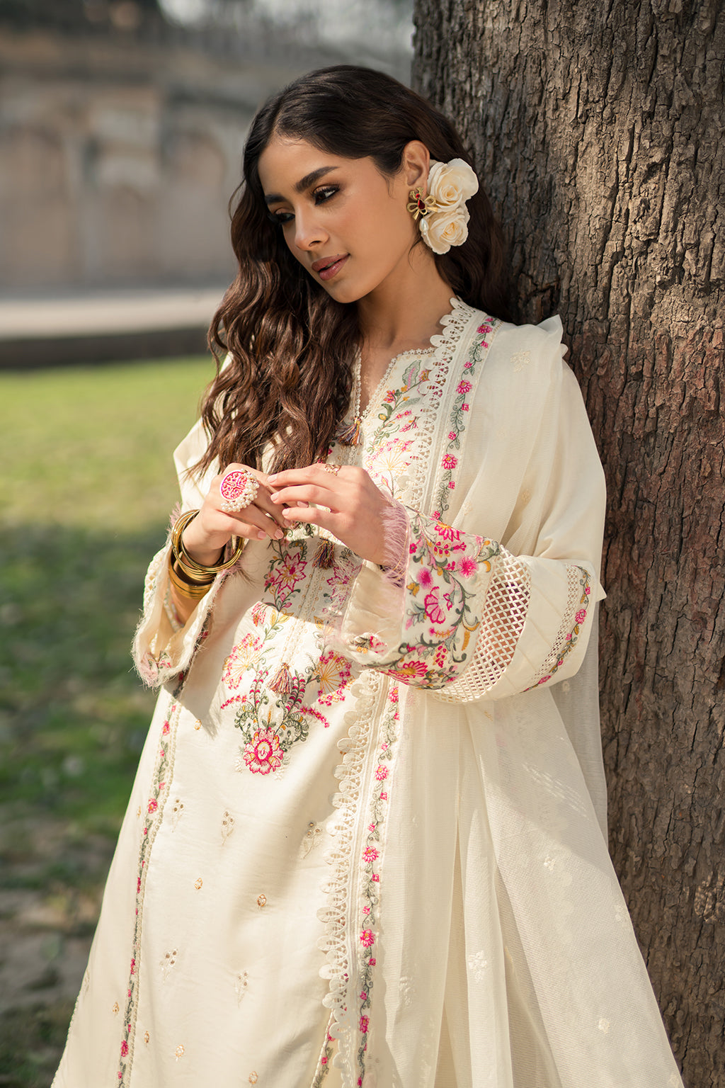 Zarposh Unstitched 3 Piece Summer Lawn Collection-Jhansi