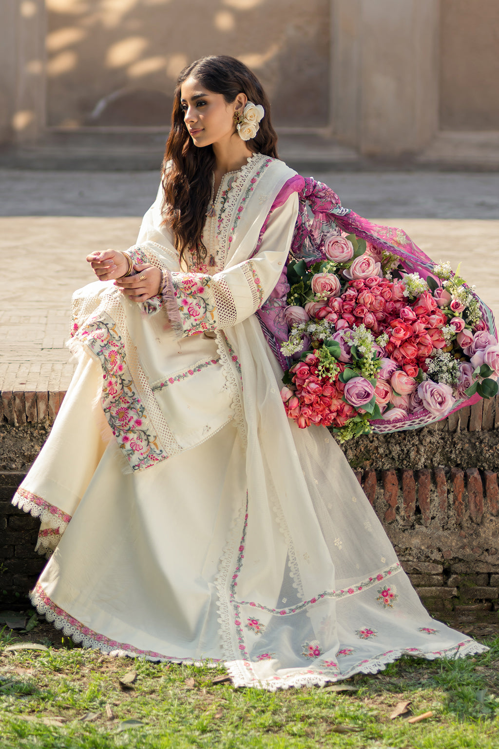 Zarposh Unstitched 3 Piece Summer Lawn Collection-Jhansi