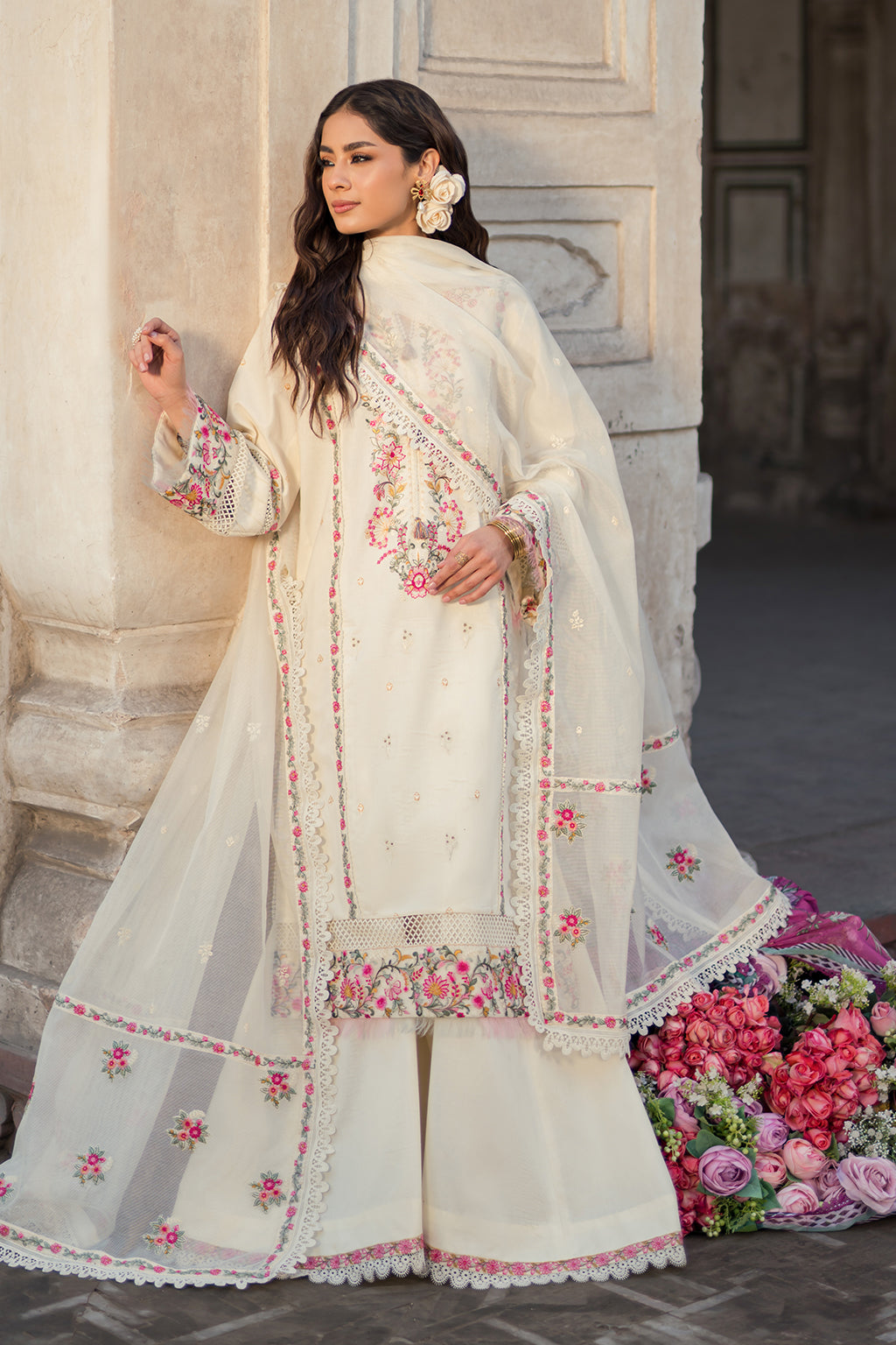 Zarposh Unstitched 3 Piece Summer Lawn Collection-Jhansi