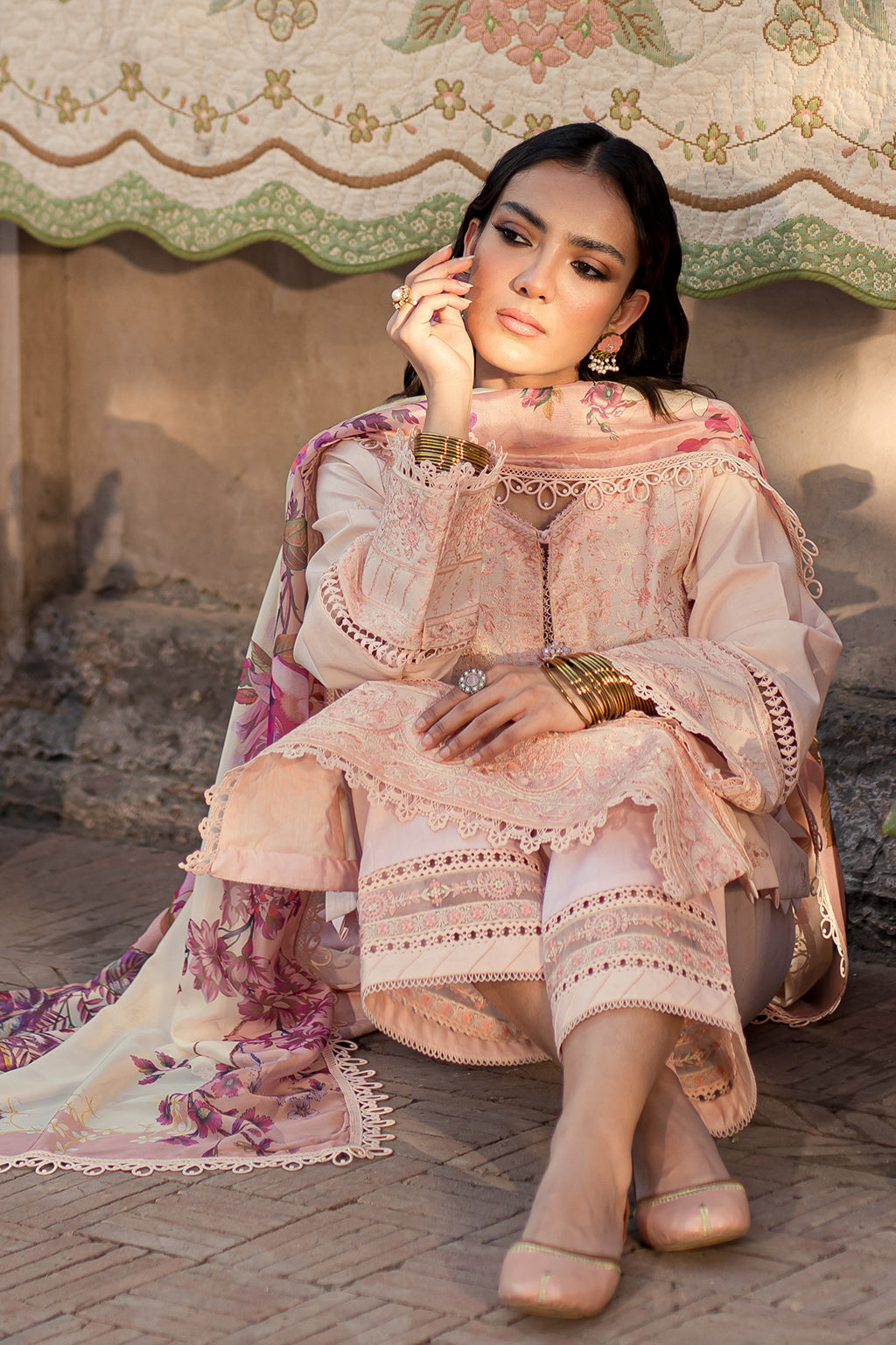 Zarposh Unstitched 3 Piece Summer Lawn Collection-Kaatha