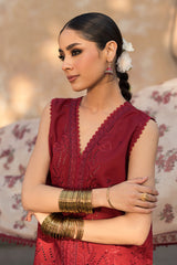 Zarposh Unstitched 3 Piece Summer Lawn Collection-Saanjh