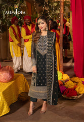Asim Jofa Chamak Damak Pret Ajcdb-06 Embroidered Chiffon Stitched 3 Pcs
