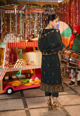 Asim Jofa Chamak Damak Pret Ajcdb-18 Embroidered Chiffon Stitched 3 Pcs