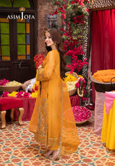 Asim Jofa Festive Luxe Pret Ajemb-12 Embroidered Organza Stitched 3 Pcs