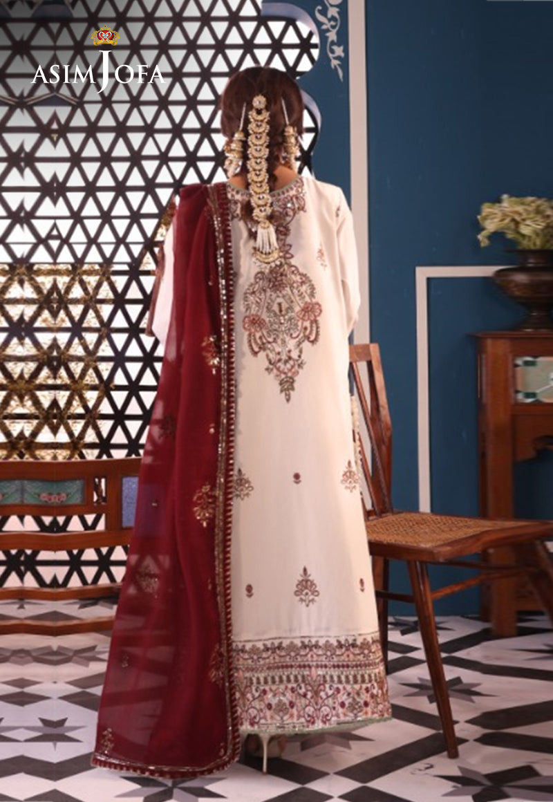 Asim Jofa Limited Edition Vol 2 Pret Ajfileb-13 Cambric Stitched 3 Pcs