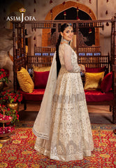Jaan-E-Jahan by Asim Jofa Stitched Ajjjb-04 Emb Chiffon Stitched 3 Pcs