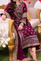 Jag Mag By Asim Jofa Unstitched 3 Piece Festive Formals Collection'2024-AJMJ-03