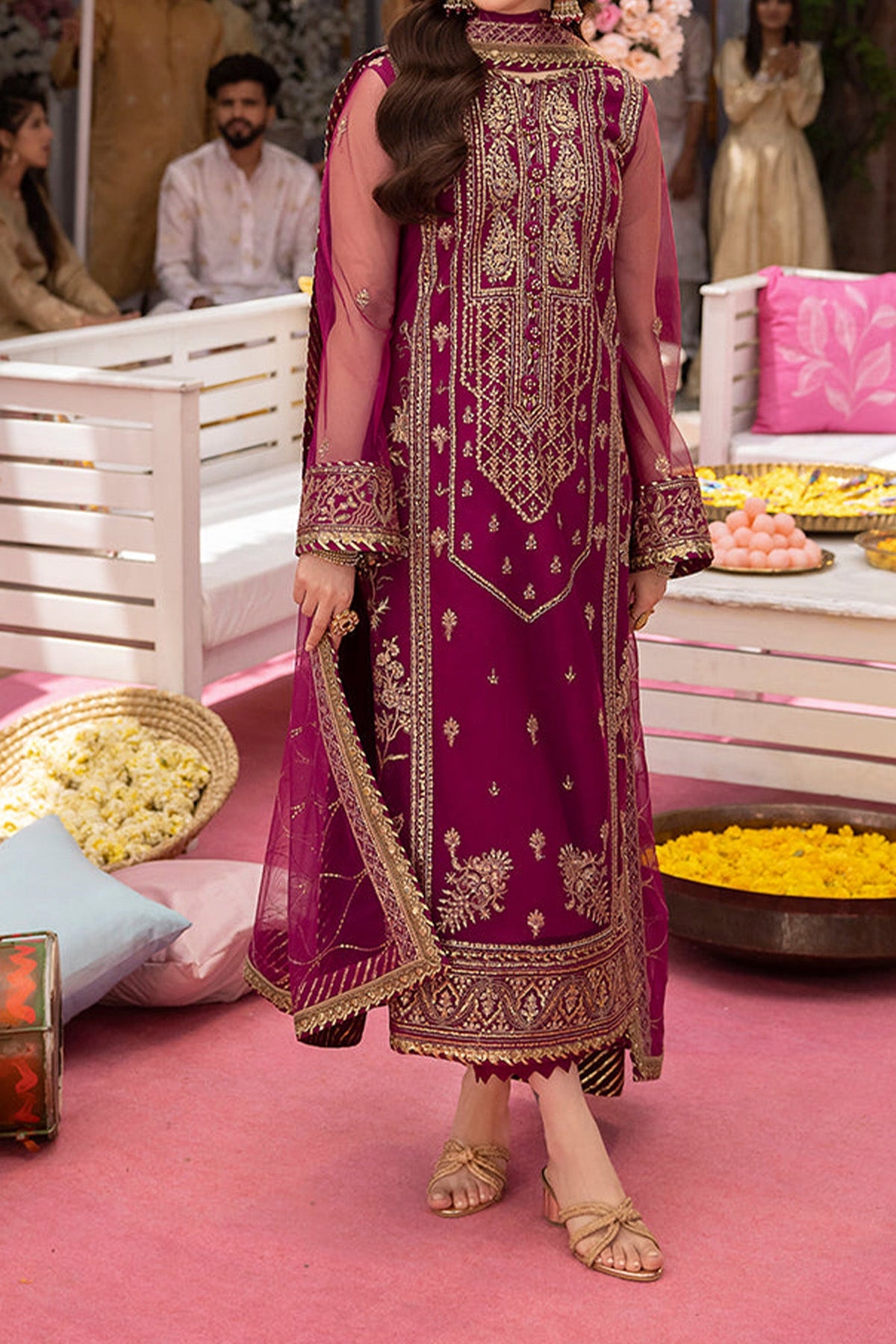 Jag Mag By Asim Jofa Unstitched 3 Piece Festive Formals Collection'2024-AJMJ-09