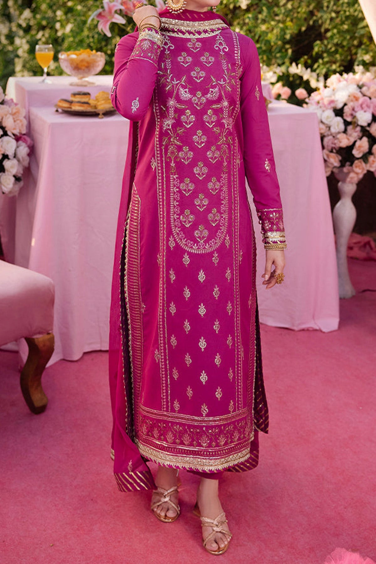 Jag Mag By Asim Jofa Unstitched 3 Piece Festive Formals Collection'2024-AJMJ-21