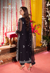 Asim Jofa Jag Mag Pret Ajmjb-01 Embroidered Chiffon Stitched 3 Pcs