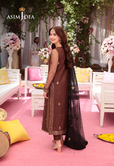 Asim Jofa Festive Luxe Pret Ajmjb-24 Embroidered Net Stitched 3 Pcs