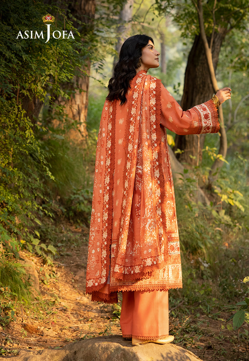 Asim Jofa Unstitched 3 Piece Winter Collection'2024-AJUW-39