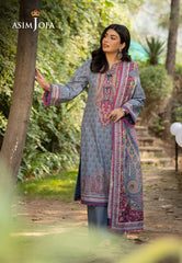 Asim Jofa Unstitched 3 Piece Winter Collection'2024-AJUW-45