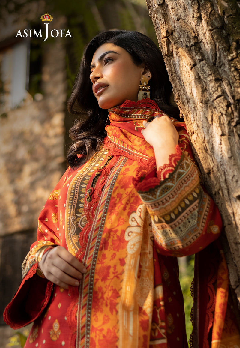 Asim Jofa Unstitched 3 Piece Winter Collection'2024-AJUW-47