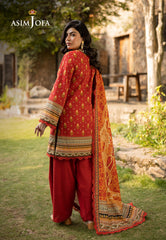 Asim Jofa Unstitched 3 Piece Winter Collection'2024-AJUW-47