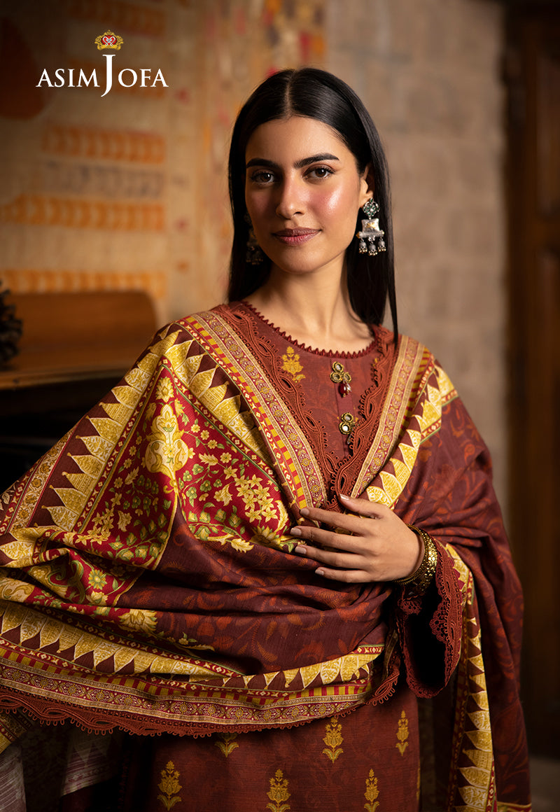Asim Jofa Unstitched 3 Piece Winter Collection'2024-AJUW-59