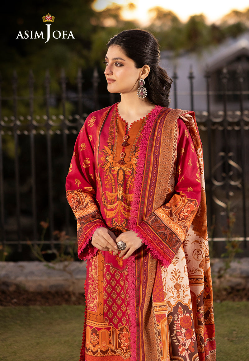 Asim Jofa Unstitched 3 Piece Winter Collection'2024-AJUW-63