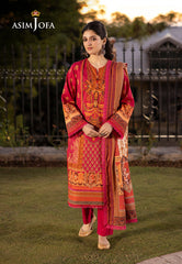 Asim Jofa Unstitched 3 Piece Winter Collection'2024-AJUW-63