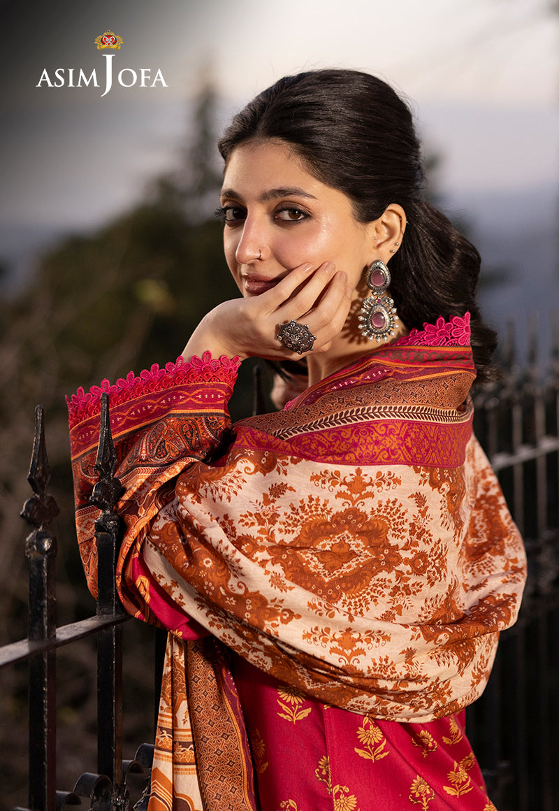 Asim Jofa Unstitched 3 Piece Winter Collection'2024-AJUW-63
