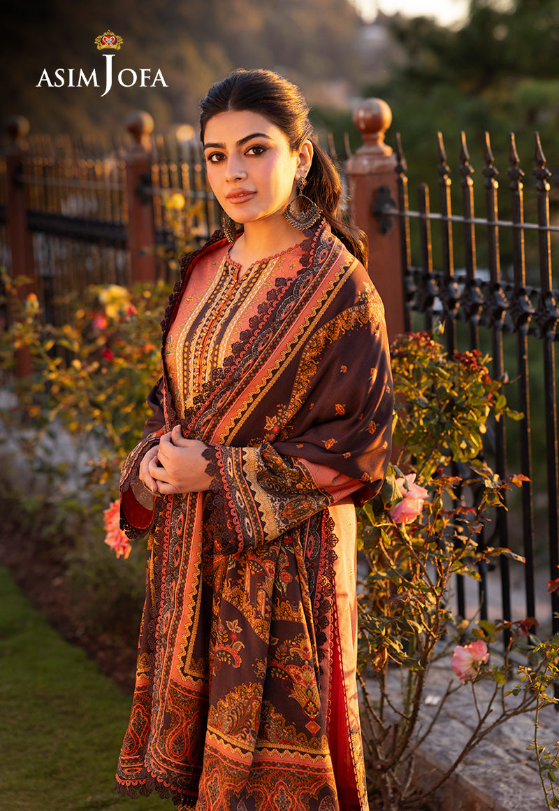 Asim Jofa Unstitched 3 Piece Winter Collection'2024-AJUW-65