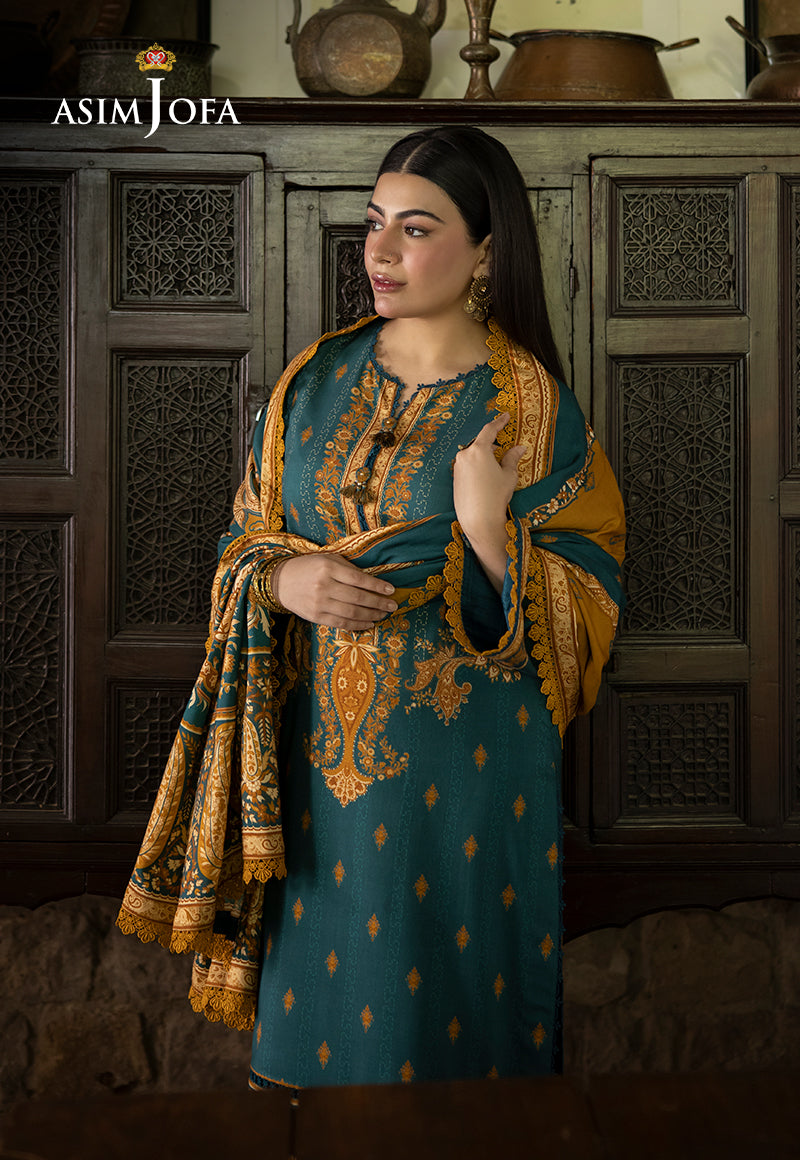 Asim Jofa Unstitched 3 Piece Winter Collection'2024-AJUW-66