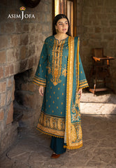 Asim Jofa Unstitched 3 Piece Winter Collection'2024-AJUW-66