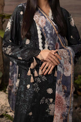 Printskari By Adan's Libas 3 Piece Unstitched Emb Lawn Collection'2024-AL-04