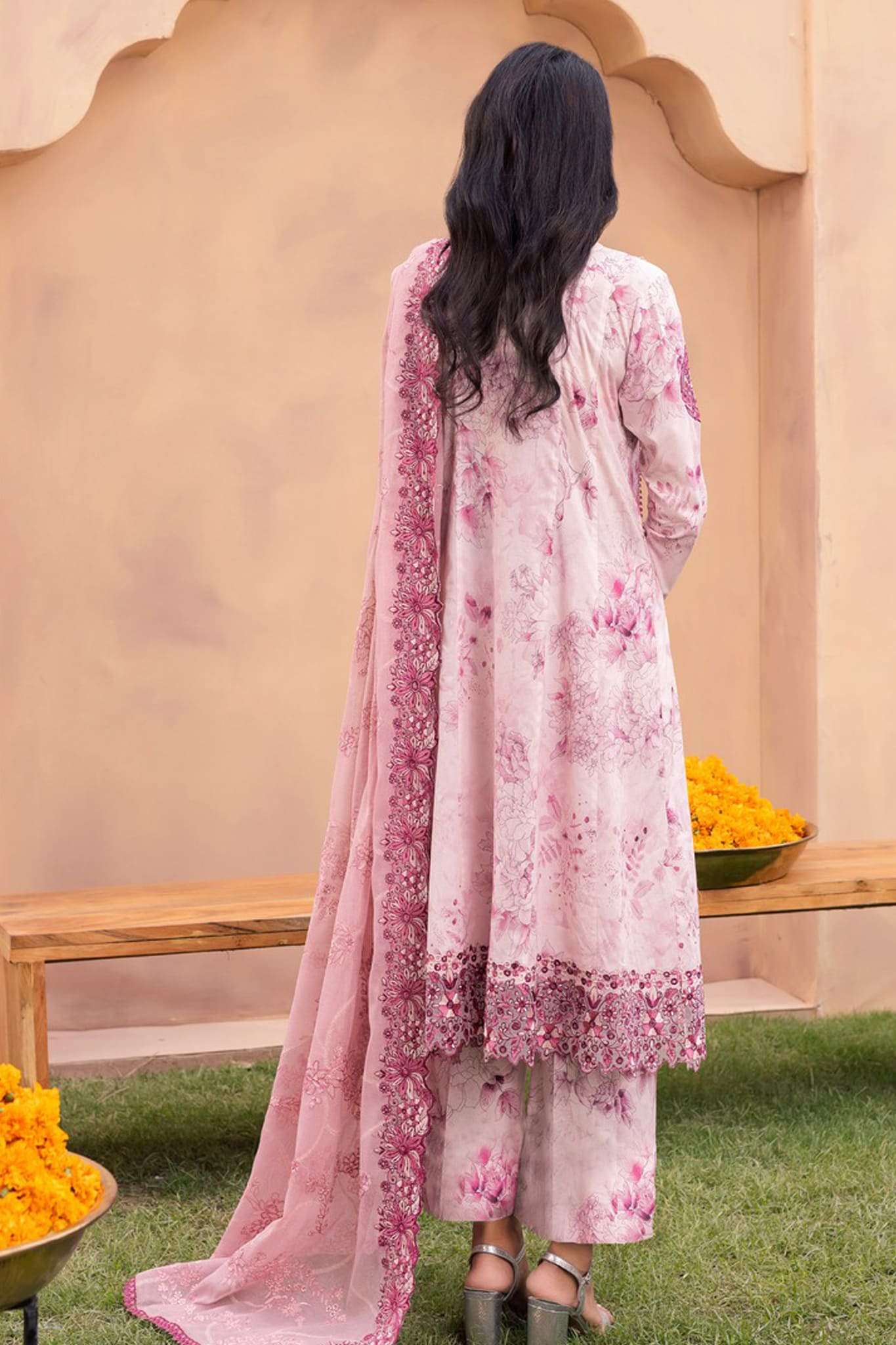 Aashiyan by Iznik Unstitched 3 Piece Festive Lawn Collection'2023-AL-08-Helena