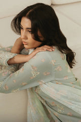 Amore By Ayzel Unstitched 3 Piece Summer Lawn Collection-AL-V4-02-Bliss