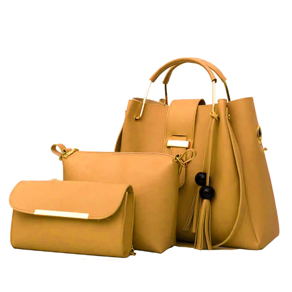 ALEXA 3 PCS YELLOW - Bag X