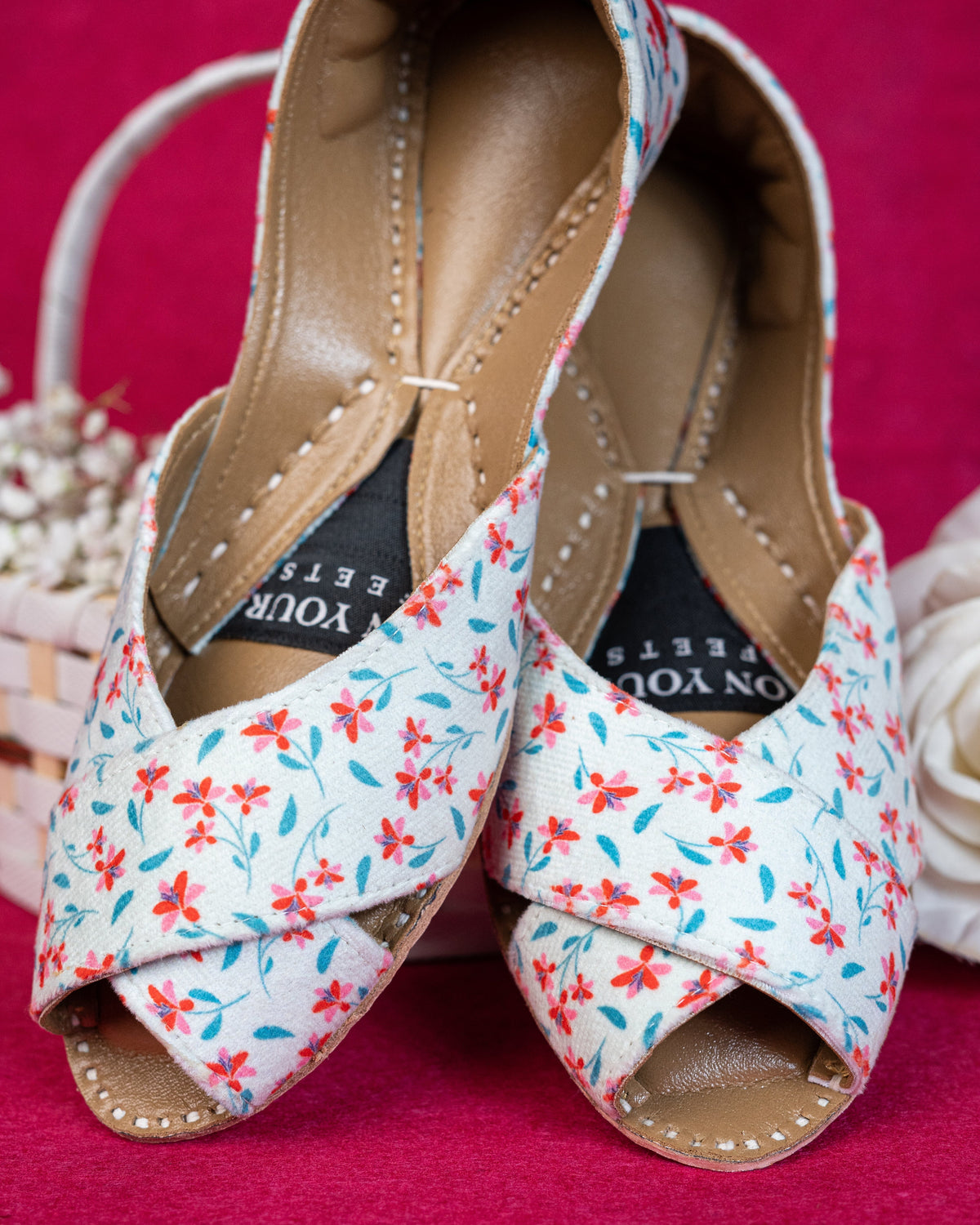 On Your Feets Casual Khussa-Floral Breeze