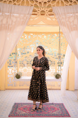 Tehzeeb Threads Winter Vol-1 Graceful Angrakha |  Stitched - 1 Piece | Dress